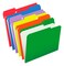 Pendaflex Reinforced File Folder, Letter Size, 1/3 Cut Tabs, Assorted Colors, Set of 100